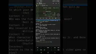 Make a Quiz app 🔥 learn python
