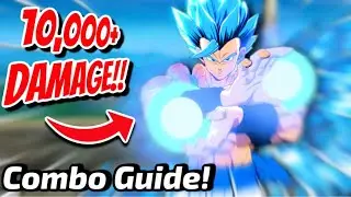 NEW GOGETA COMBOS MADE EASY!! (DBFZ) Gogeta Combo Guide!