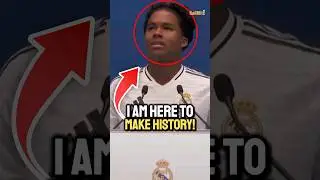 Why Endrick burst into tears in his Real Madrid presentation?😯 ( the new aura)