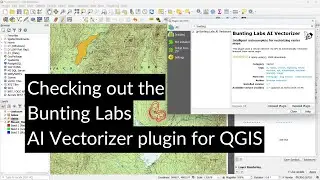 Checking out the Bunting Labs AI Vectorizer Plugin for QGIS