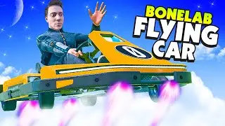 I Built a FLYING CAR In Bonelab! - Bonelab Mods Gameplay