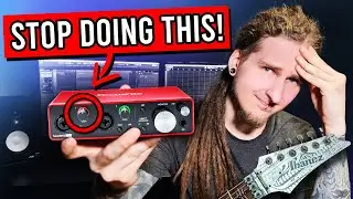 The 6 WORST Guitar Home Recording MISTAKES!