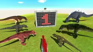 Evolved T-Rex Hunts Tigers in Mystery Box - Dinosaurs Hunting