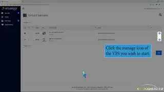 How to Start or Boot Your VPS Using Virtualizor   CloudSpace