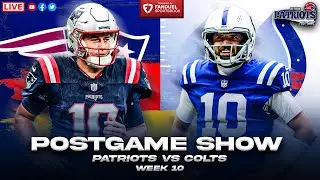 LIVE: Patriots vs Colts Week 10 Postgame Show