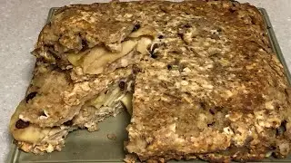 Яблочный пирог из мацы