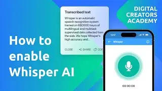 How to enable ''Whisper'' at your Andromo app