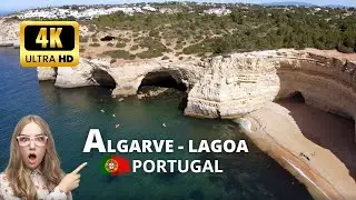 Algarve, Portugal - Lagoa, The Perfect Place for Your Holiday - 4K #portugal