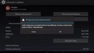 Switch off notification android