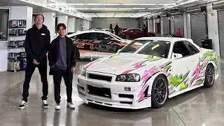 Racing a Lamborghini in my 700HP Honda R34 Skyline!