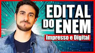 TUDO sobre o NOVO EDITAL do ENEM 2020: Impresso e Digital