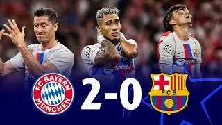 Bayern Munich vs Barcelona [2-0], Champions League, Group Stage 2022/23 - MATCH REVIEW