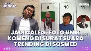 Jadi Caleg, Foto Unik Komeng di Surat Suara Trending di Sosmed