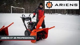 Обзор в работе снегоуборщика Ariens ST 28 Professional 926339