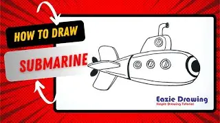 How to Draw Submarine