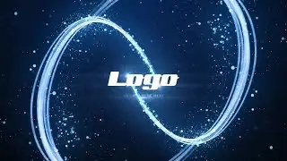 Light Streak Particles Logo After Effects Templates