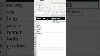 Capitalize Your Words in a Snap in Excel with this tip! 