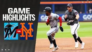 Marlins vs. Mets Game Highlights (8/17/24) | MLB Highlights