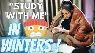 STUDY WITH ME ! IN WINTERS 🥶(12 hours POMODORO technique, classical study music )