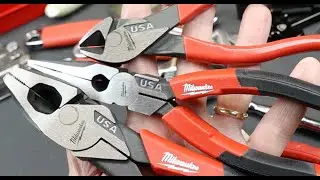 USA Milwaukee! New Made-in-America Milwaukee Pliers! Outstanding! Watch out Snap On, Klein, Knipex!