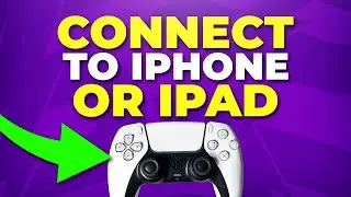 How to Connect PS5 Controller to iPhone or iPad Wireless (Bluetooth)