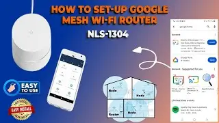 How To Setup Google Wifi Mesh System | Install Google Home App