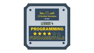 Programming Fundamentals - Arrays