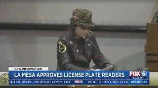 La Mesa Approves License Plate Readers