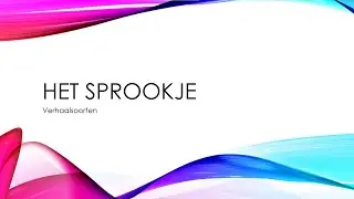 Het sprookje: kenmerken en soorten