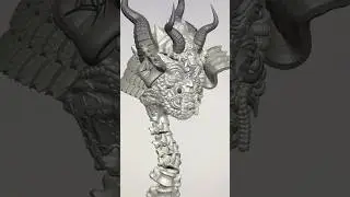 Freestyle Samurai head 3D sculpted in Nomad on M2 IPad Pro Printing on Saturn 4 Ultra by @elegoo