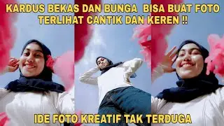 IDE FOTO KREATIF KEREN | FOTO DENGAN LANGIT CUMA PAKE KAMERA HP