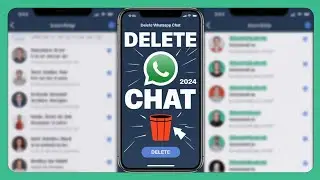 Whatsapp chat  delete kaise kare 2024 | How to delete whatsapp chat I Clear Chat Whatsapp