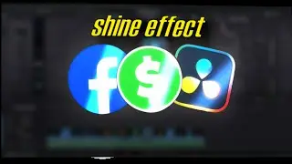 Icon SHINE Effect in Davinci Resolve