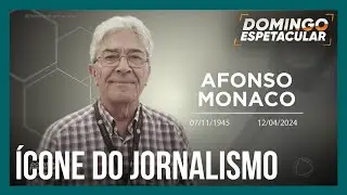 O Adeus a Afonso Monaco: repórter morre aos 78 anos após uma carreira inesquecível no jornalismo