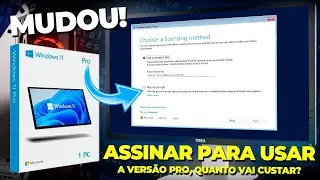 Assinar Windows 11 Pro! Microsoft VAI COBRAR ASSINATURA para INSTALAR Ou USAR WINDOWS  E AGORA?