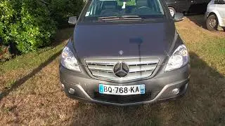 Замена масла Mercedes W245 B180 CDI + сброс сервисного интервала