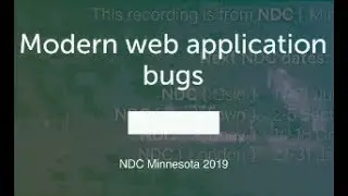 Modern web application bugs - Erlend Oftedal