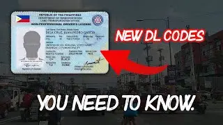 LTO 2022 UPDATES ( New Restriction Code Explained) LTO Driver's License