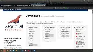 Install MariaDB di Debian 9