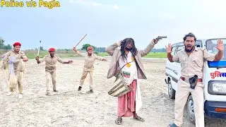 Police v/s Pagla || New Funny Comedy video || Bindas Fun Nonstop