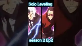 Solo Leveling | White Tiger Guild Leader vs Hwang Dong Su 💥🤯