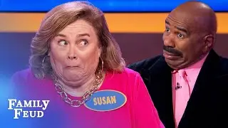 Susan’s answer mocks Steve Harvey!