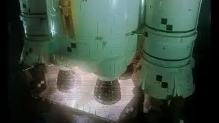 Artemis I Launch - High-speed film footage (slow motion) - mobile launch tower cameras