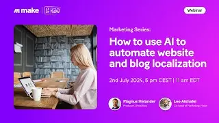 [Webinar] How to use AI to automate website and blog localization