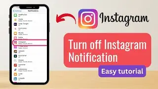 How to Turn off Instagram Notifications on iPhone | Hide Insta Alerts !