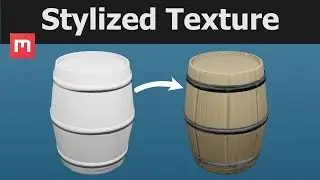 How to texture a stylized 3D Model with Quixel Mixer & Blender [2.9]