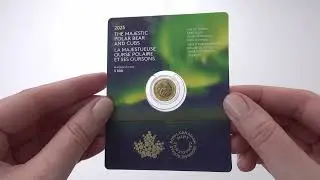 1/10 oz. 99.99% Pure Gold Coin: The Majestic Polar Bear and Cubs – Mintage: 5,000 (2023)