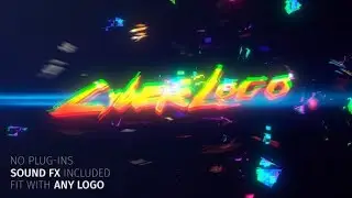 Glitch Cyber Logo Videohive Free After Effects Template | Copied content Templates