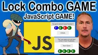 How to create a simple JavaScript game from scratch Lock Combo Guessing Game with source code