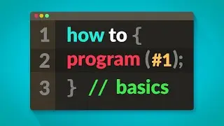 How to Program in C# - BASICS (E01)